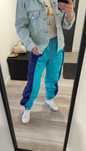 Spodnie sportowe jak nowe vintage 80s 90s retro y2k Mario Luigi S