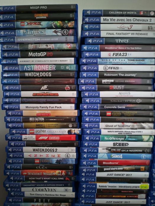 Gry ps4 ps5 PlayStation 4 5 Gta Assassin Minecraft cyberpunk nfs