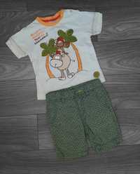 Брендовая одежда для мальчика на лето на возраст 2-4года