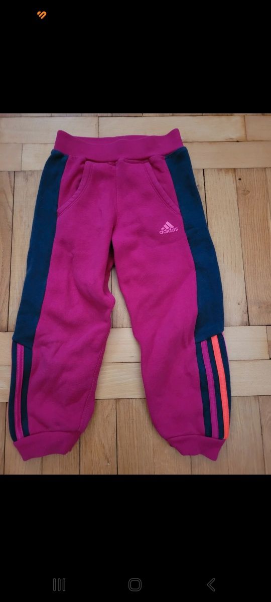 Spodnie dresowe dla dziewczynki Adidas