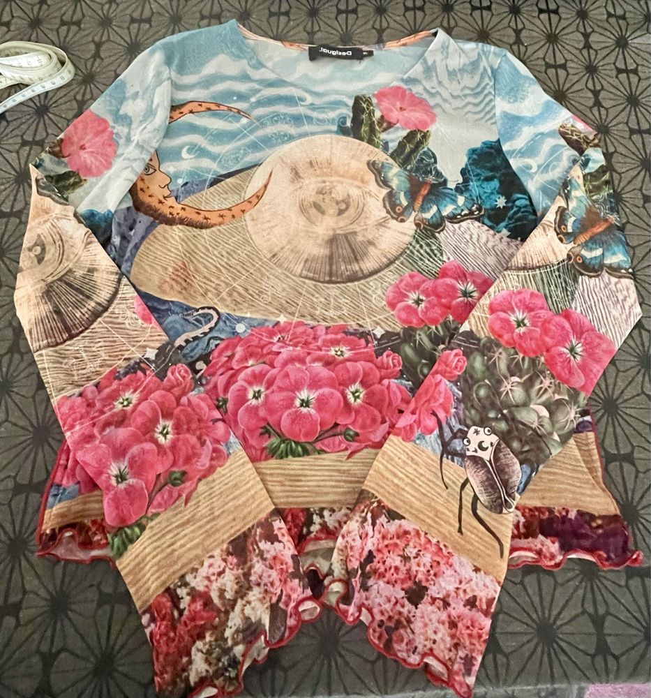 Desigual, bluzeczka siatkowa