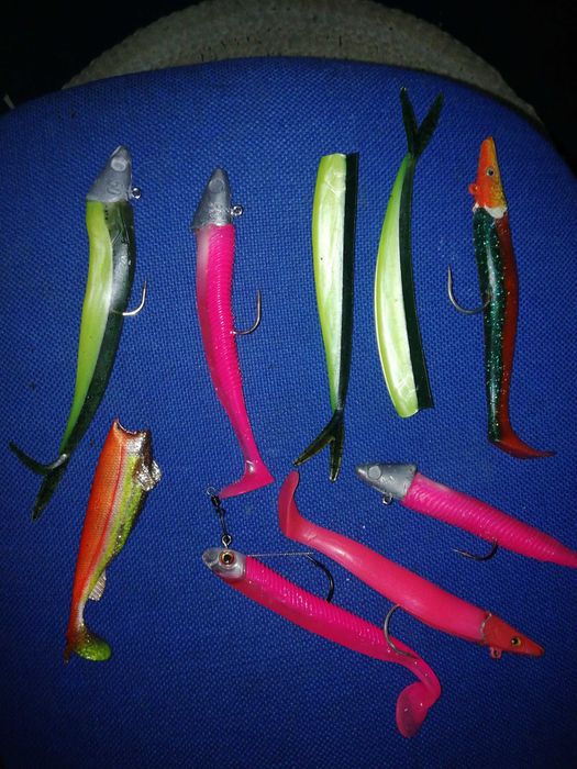 Conjunto de amostras para pesca da Corvona