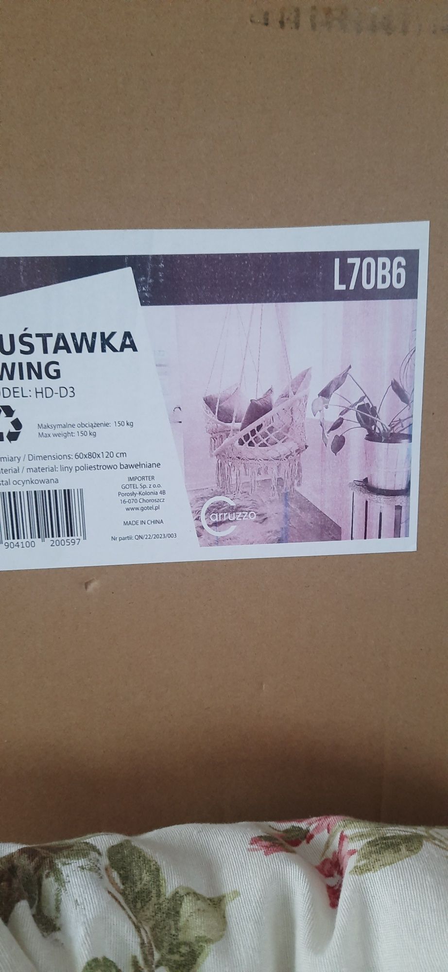 Huśtawka bocianie gniazdo