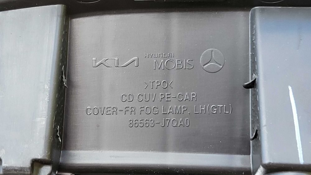 Kratka Zaślepka zderzaka PRZÓD LEWA / PRAWA Kia XCeed X-Ceed GT-LINE