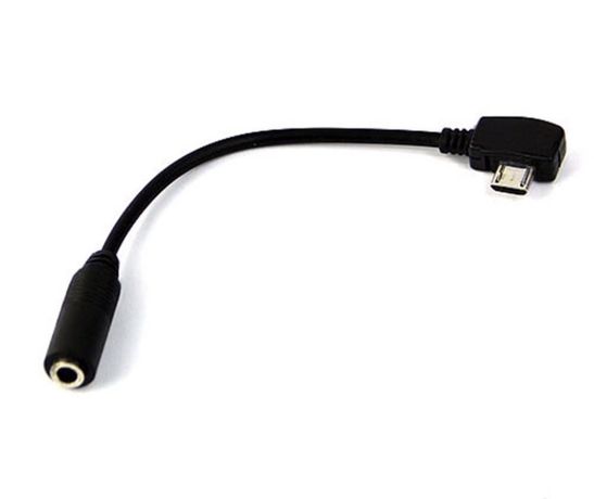 Adaptador jack 3.5 mm para Micro USB para dispositivos NOKIA - Novo