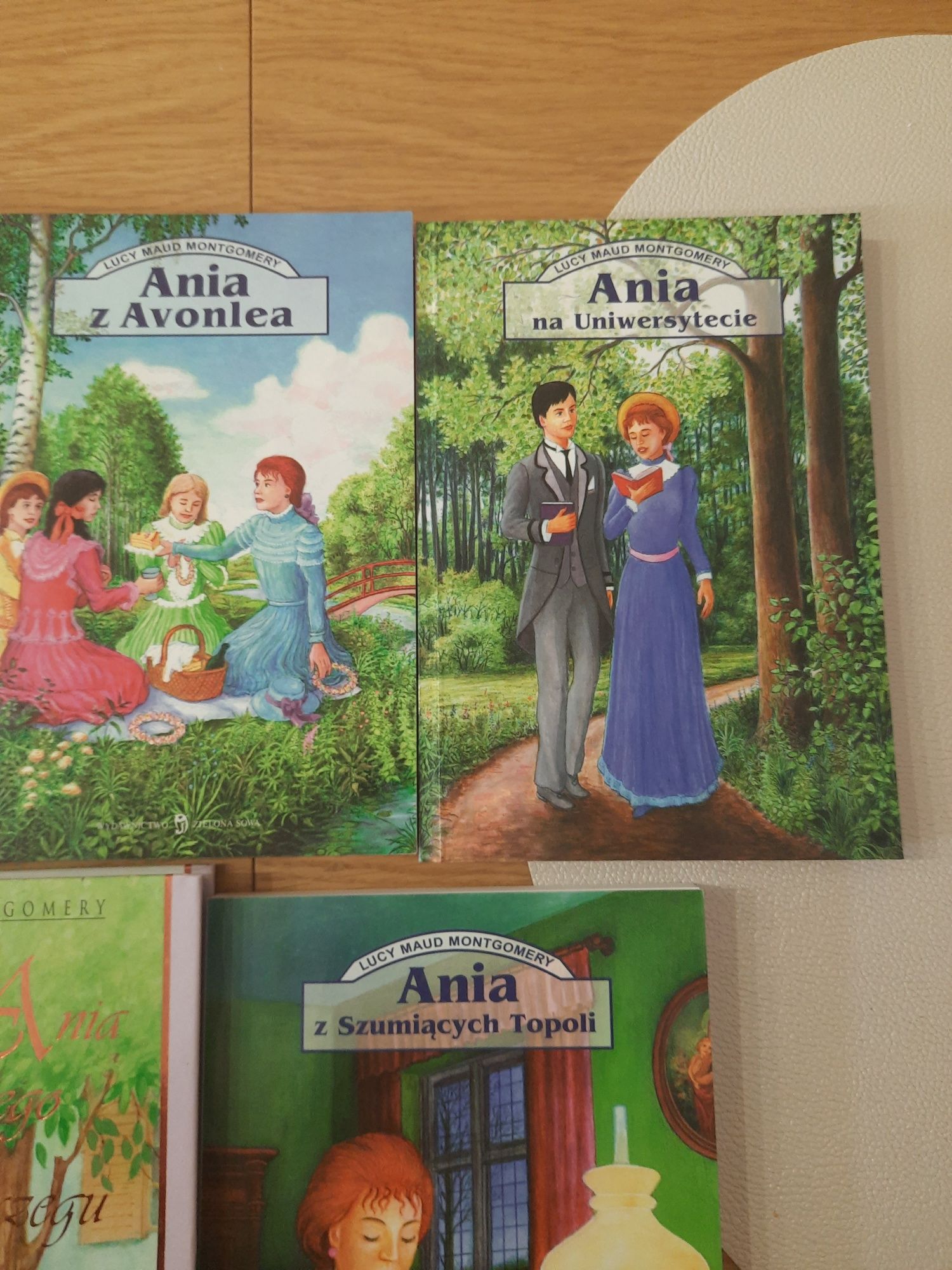 Zestaw książek Ania z Zielonego Wzgórza