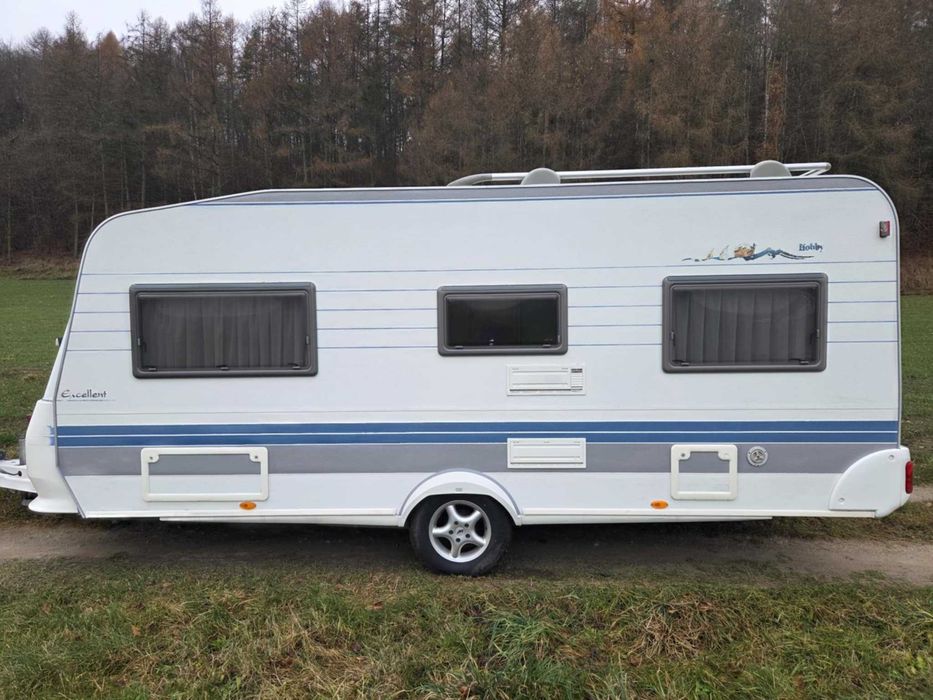 HOBBY 495  podgrzewana podłoga przedsionek.! super stan 2002 rok