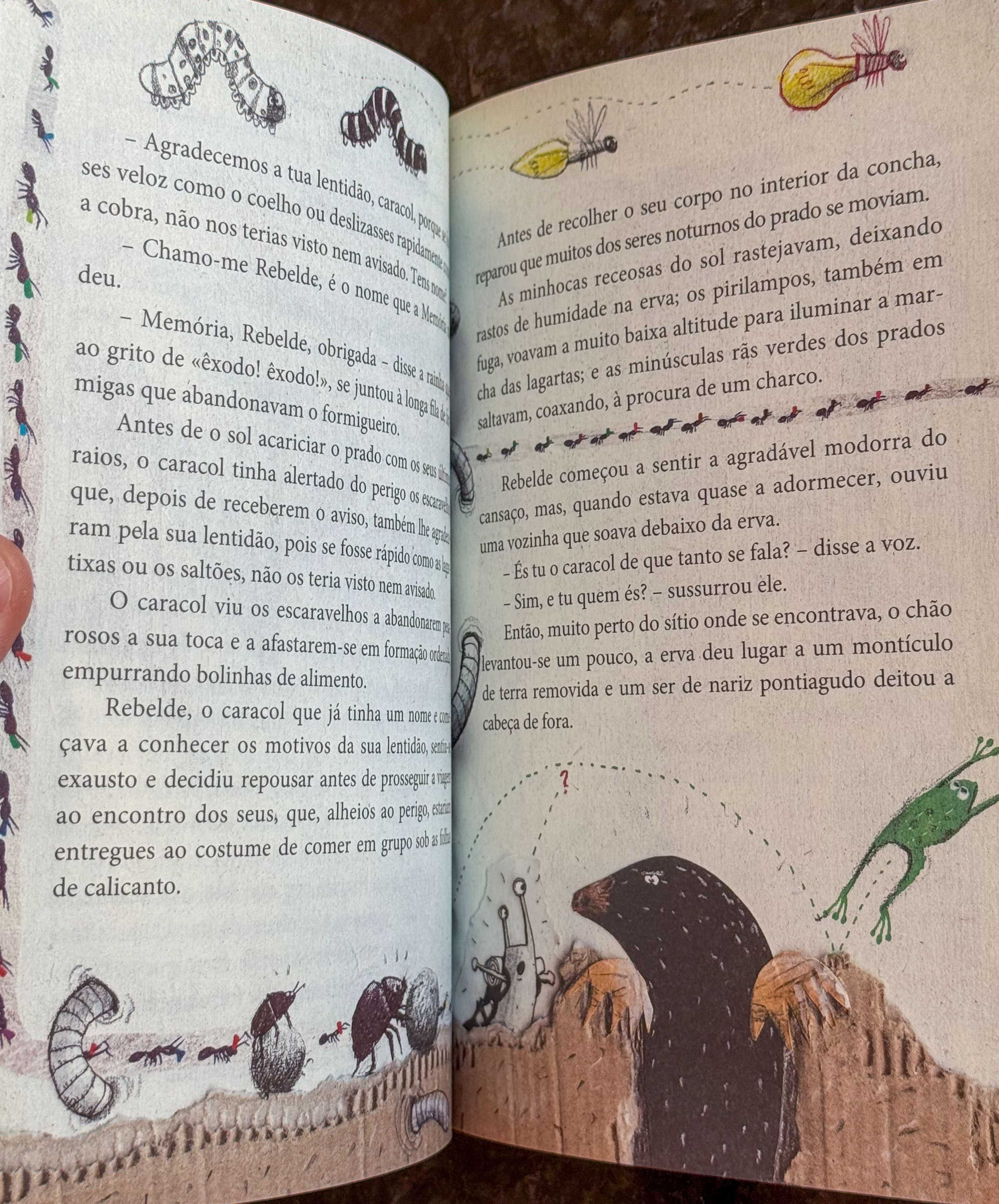 História de um caracol que descobriu a importância da lentidão