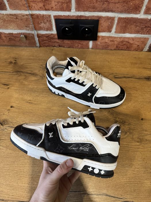 Buty Louis Vuitton Trainer Black/white
