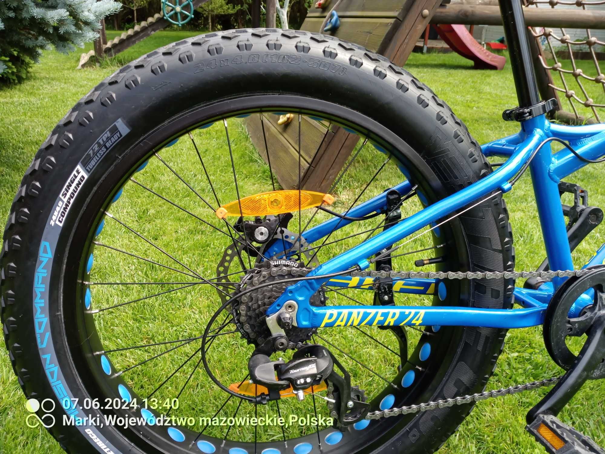 Rower Fatbike Mondraker PANZER Junior koła 20