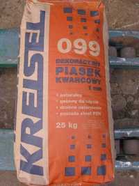 Piasek kwarcowy 1mm 25 KG