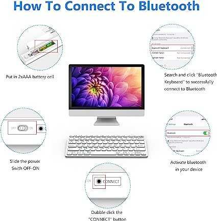 Klawiatura Bluetooth, bezprzewodowa