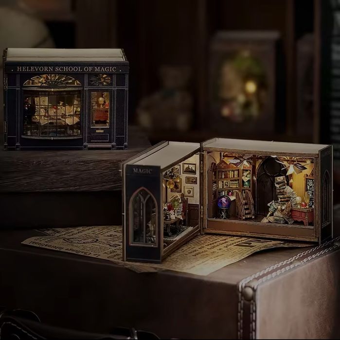 Book nook бук нук румбокс Гаррі Поттер