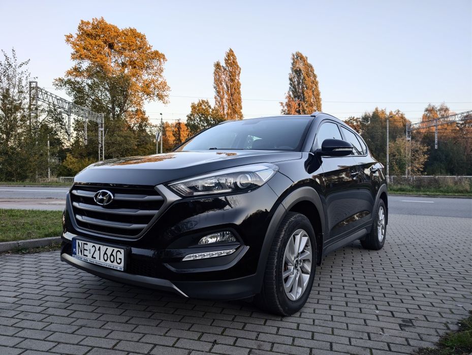 Hyundai Tucson, Polski Salon, Bezwypadkowy, 1.7 CRDI, Diesel, Zadbany