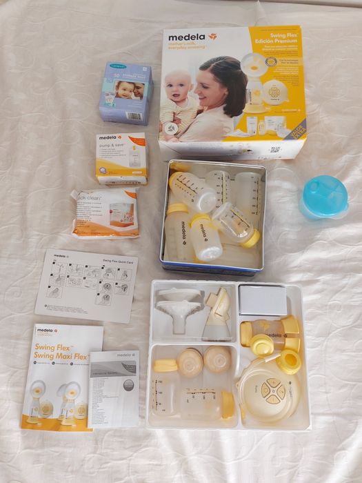 Extrator de leite materno - medela swing flex premium