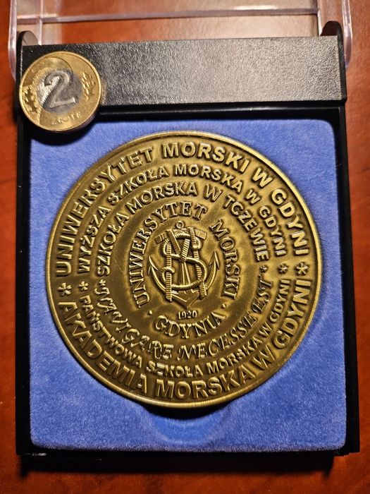 Medal 100-lecia Uniwersytetu Morskiego w Gdyni 1920–2020
