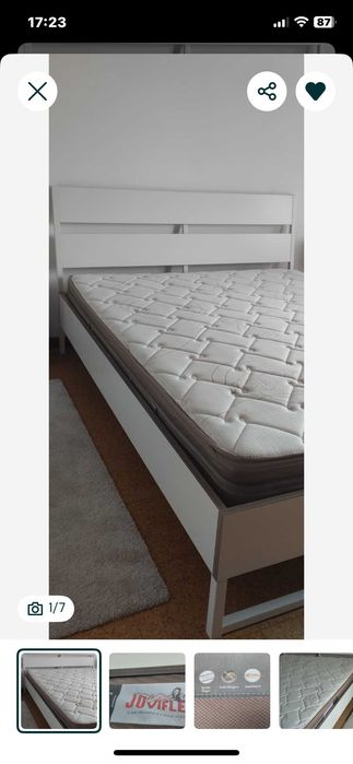 Cama robusta e moderna