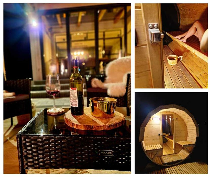 Apartament Boosko Ciao! luksusowy domek z sauną, JACUZZI na wyłączność