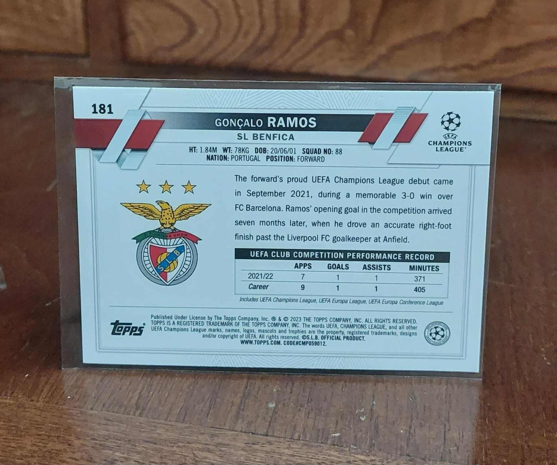 Gonçalo Ramos - SL Benfica