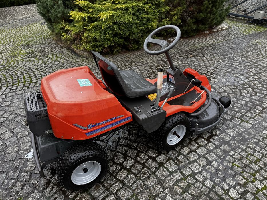 Traktorek Husqvarna Rider 13. Silnik 13,0 hp z pompa oleju hydrostat