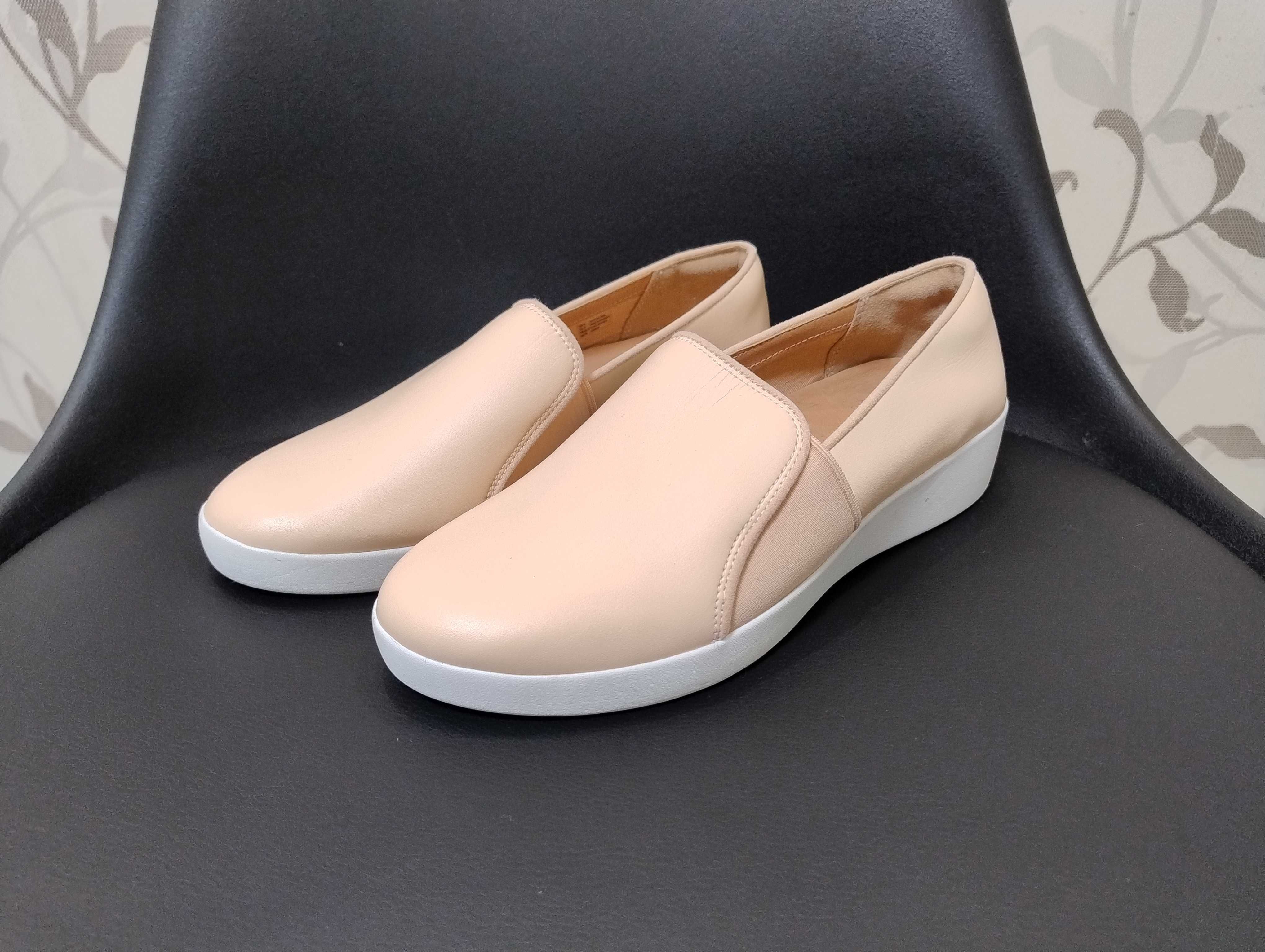 Мокасины Fitflop оригинал балетки слипоны