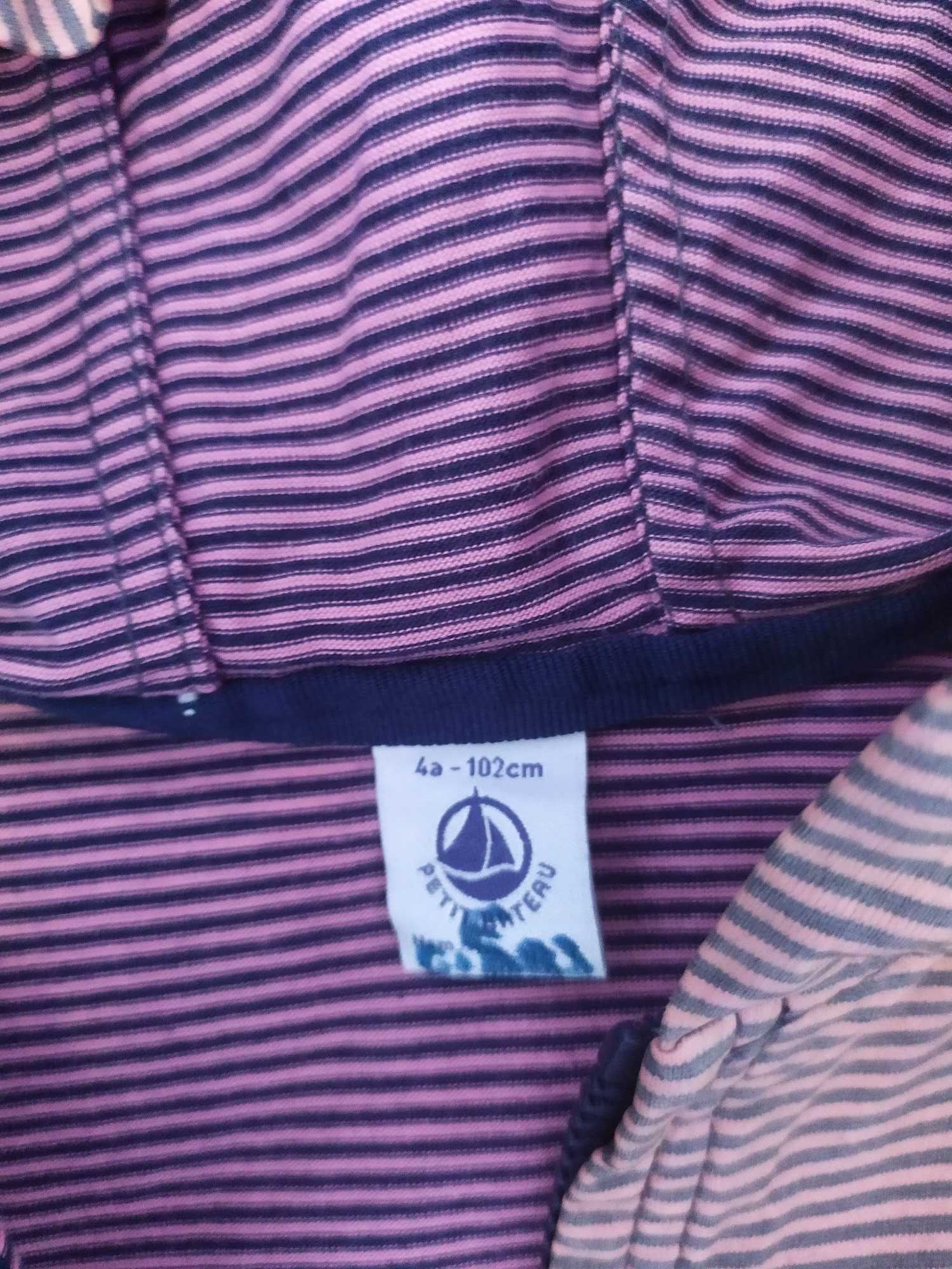 Ветровка трансформер для девочки (102 см)Petit bateau