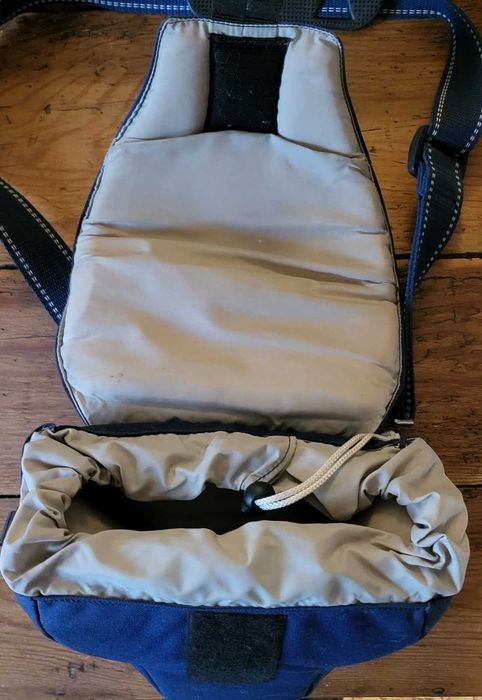 Futerał - Campro z Anglii - Ciemnoniebieski, Vintage