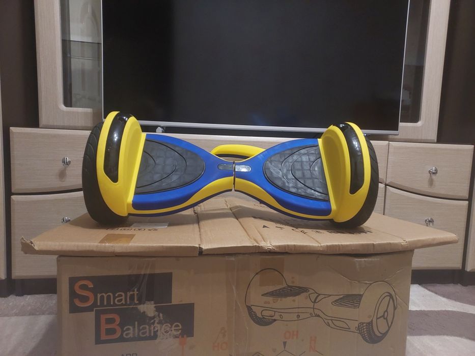 Гироборд колеса большие 10.5 с блютуз колонкой и п