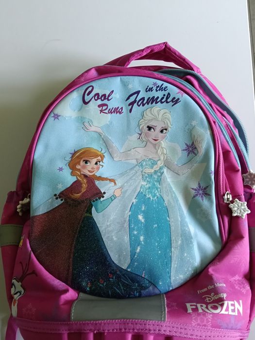 Plecak szkolny wielokomorowy elsa anna