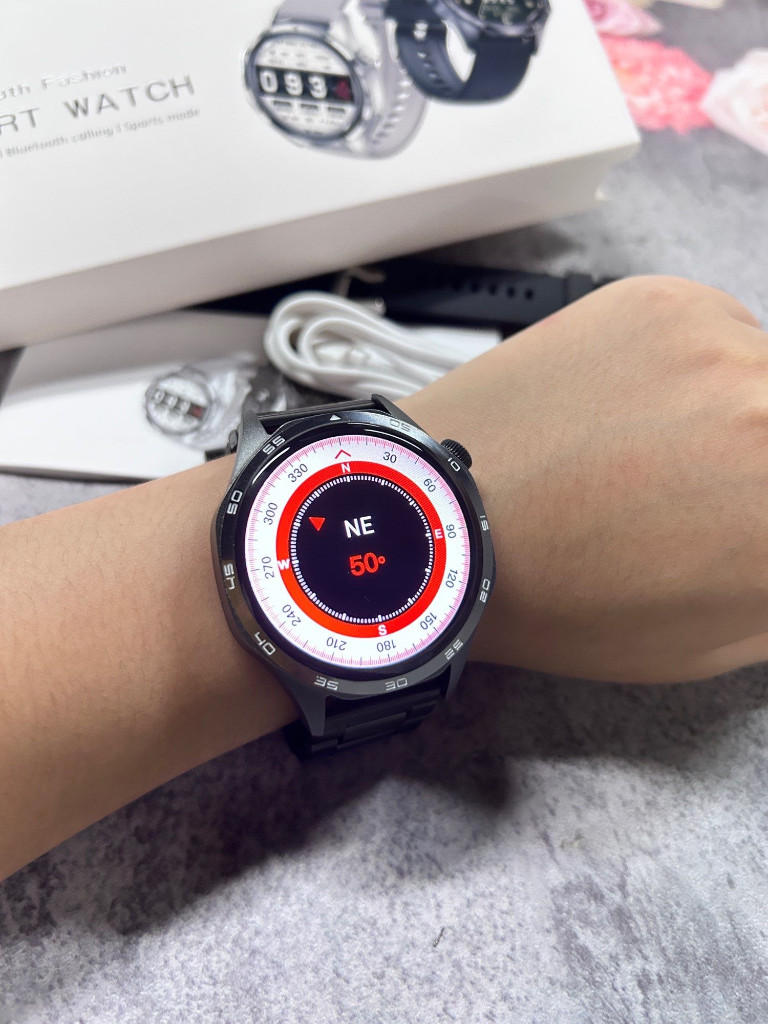 Smartwatch GT5 Pro czarny