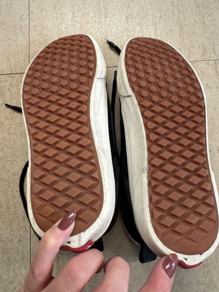Trampki ocieplane - buty zimowe - vans 38,5 - 24,5 cm