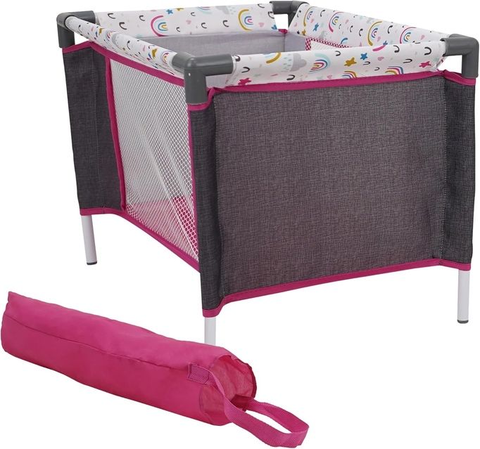 Ігровий набір коляска, стільчик для годування, манеж, колиска