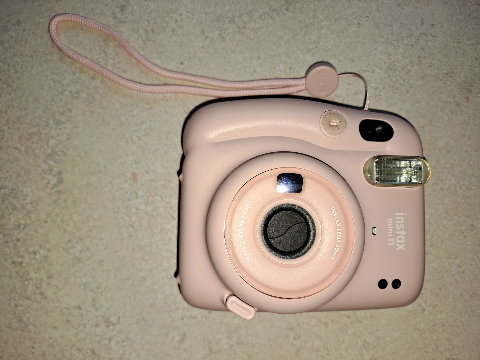 Aparat fotograficzny Instax Mini 11 różowy, nowy, futerał