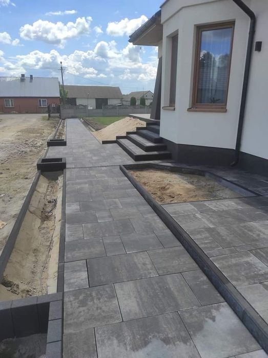 Usługi  brukarskie, Układanie  kostki, brukarz, bruki brukarstwo.