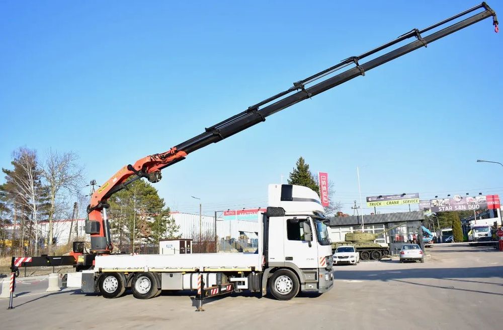 Mercedes-Benz Actros 2546 6x2 Palfiinger PK 53002 HDS Żuraw Wciągarka Crane Kran Winch  Actros 2546 6x2 Palfiinger PK 53002 HDS Żuraw Wciągarka Crane Winch