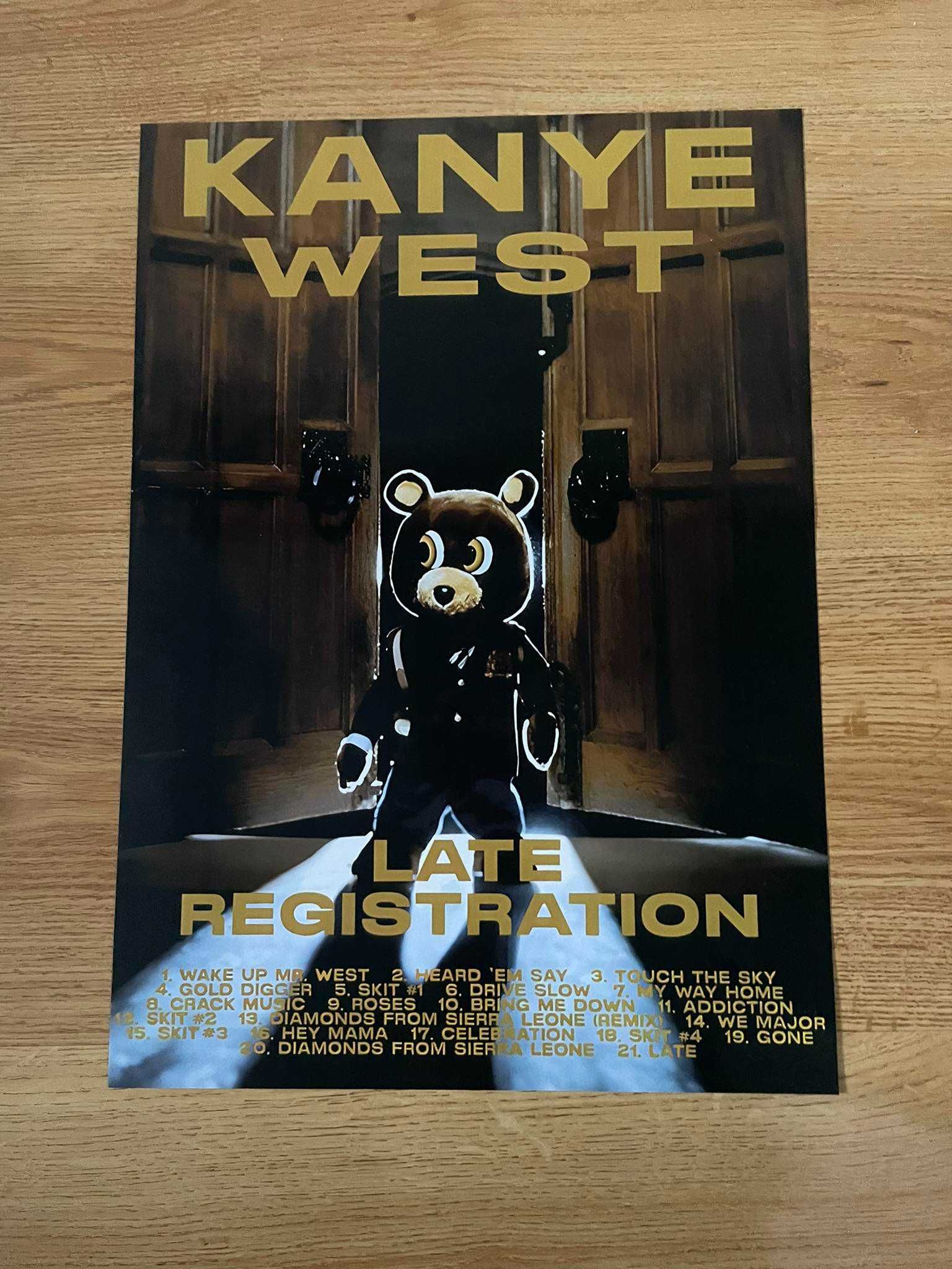 Plakat Kanye West - late registration