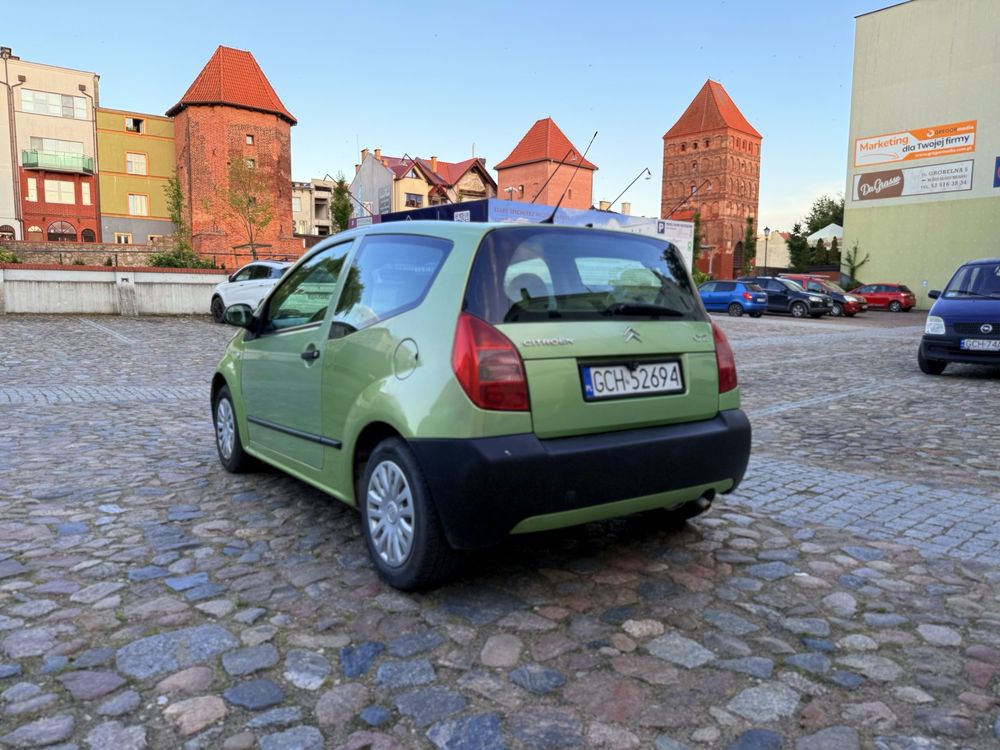 Citroën C2 Piękna limonka