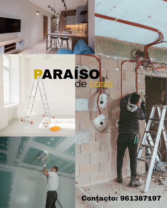 Paraíso de casa( handman,pintura, pavimento, faixadas,ob