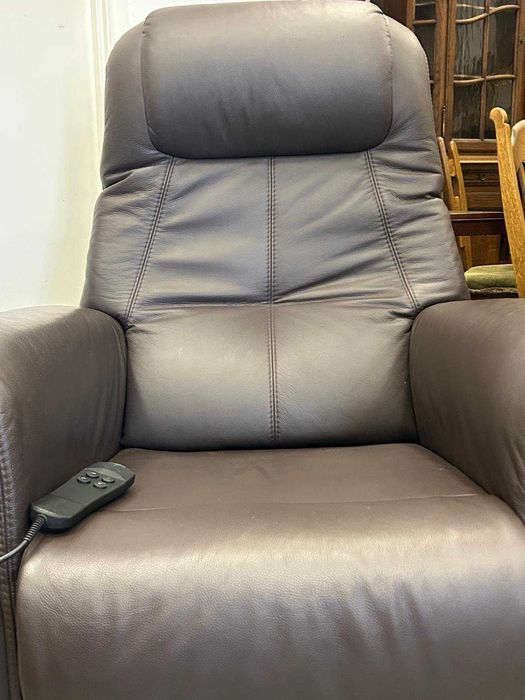 Fotel skórzany renomowanej firmy HUKLA