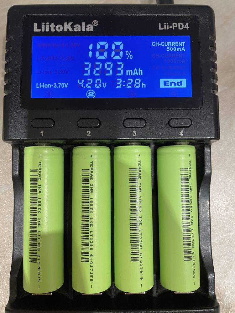 Акумулятори 18650 terrae 30e високострумові 10а 3200 mah Нові!