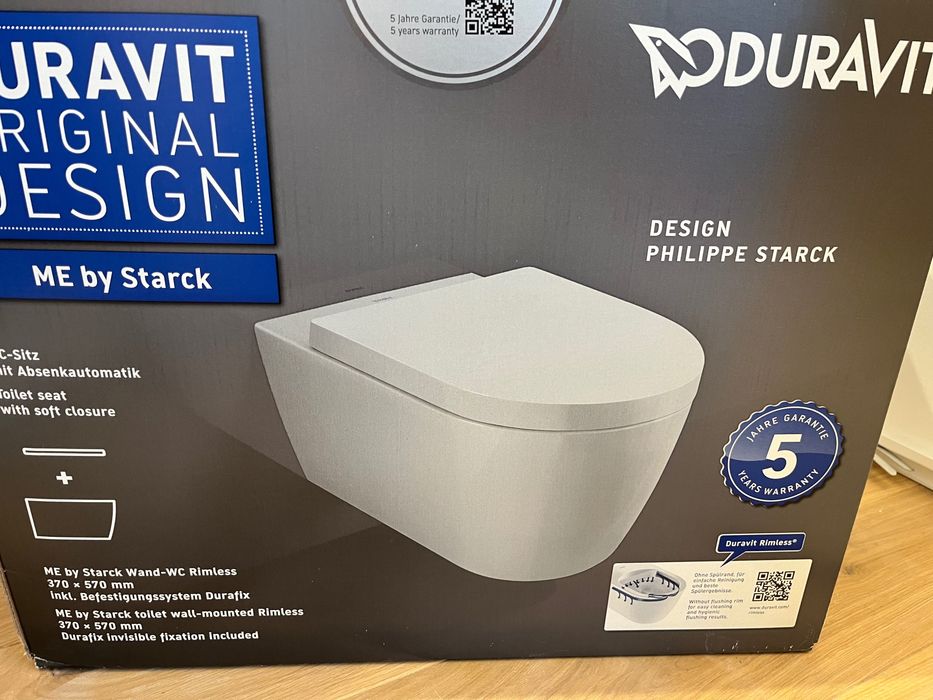 Miska WC Duravit Me by Starck podwieszana
