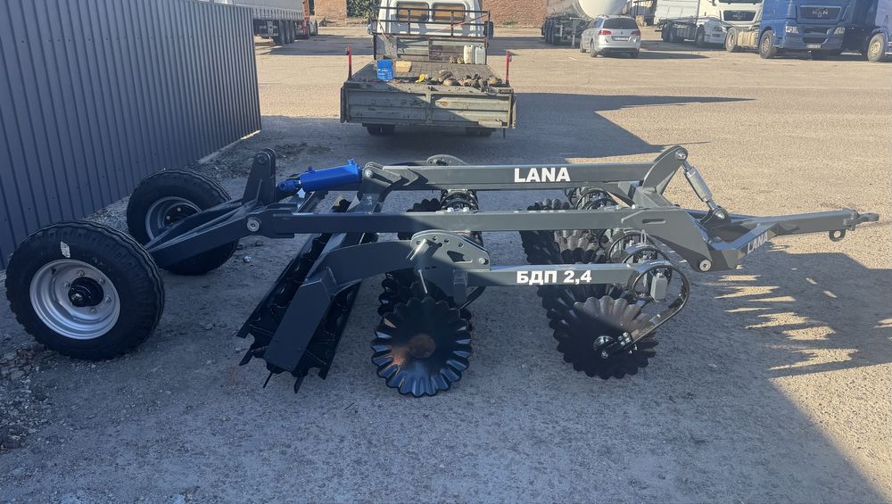 Лущильник дисковий прицепний БДП 2,4