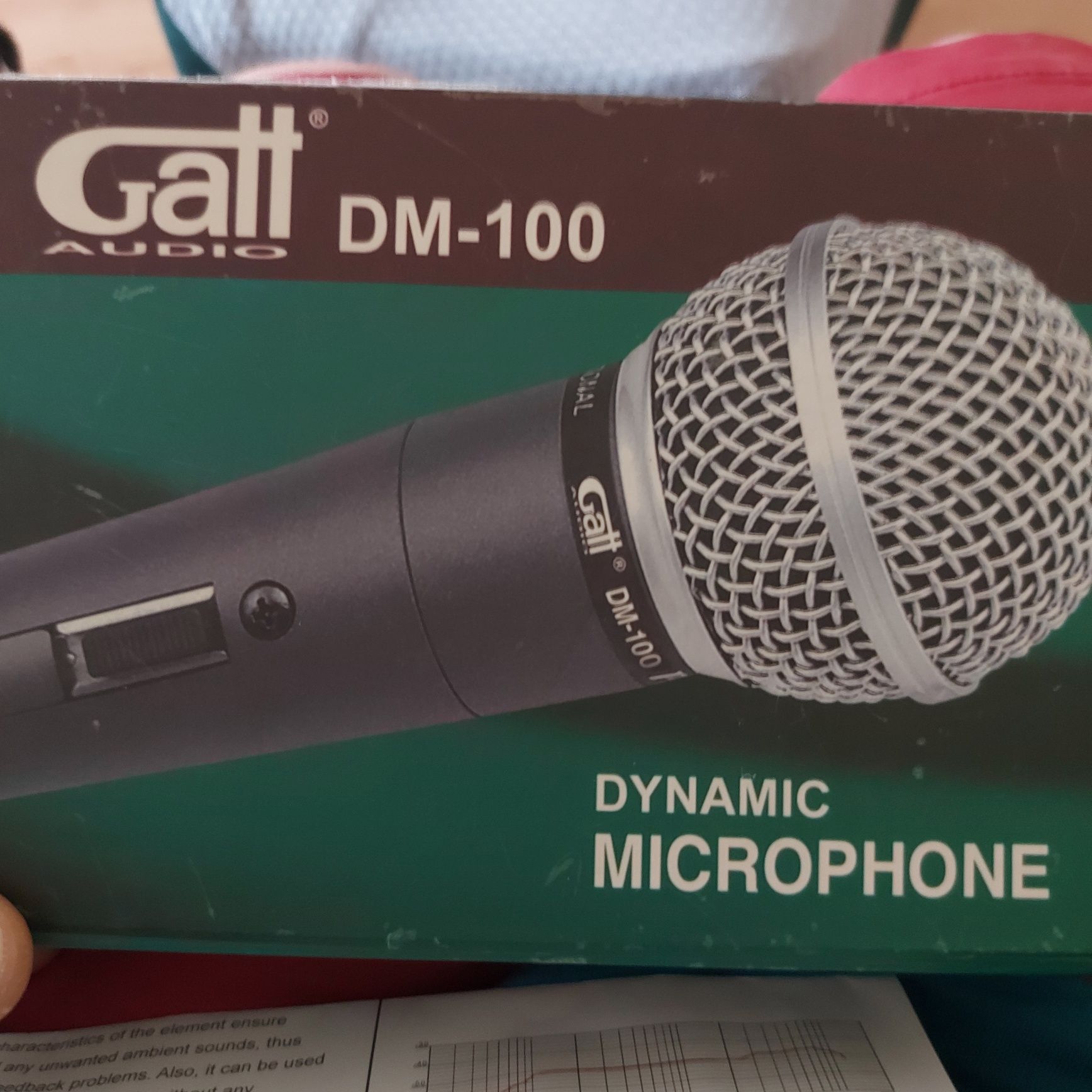 Mikrofon gatt audio DM -100
