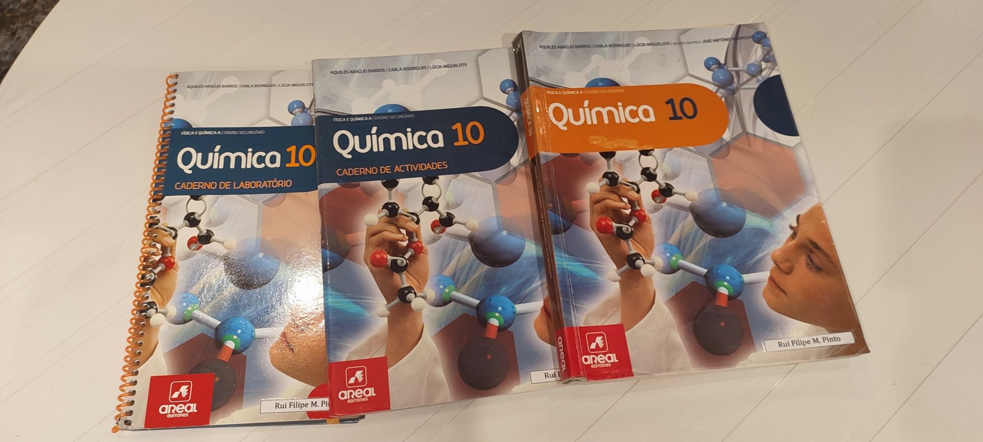 Manuais escolares + cadernos de atividades para o 10 ano!