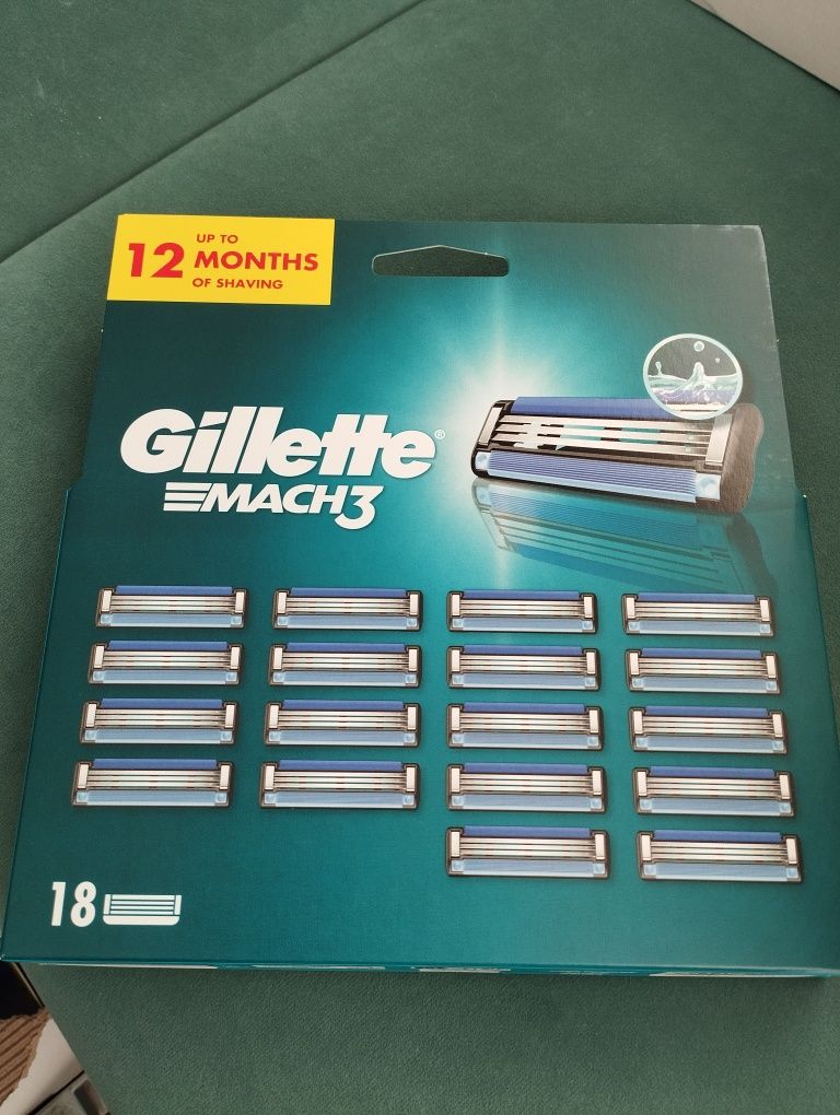 Mach3 Gillette 18 sztuk w opakowaniu