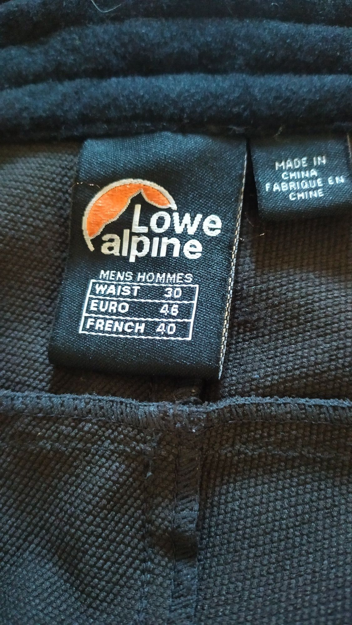 Трекинговые softshell штаны, мембранные самоскиды Lowe Alpine р-р S