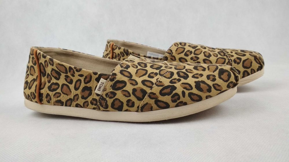 TOMS Alpargata 3.0 Leopard Sneakersy Buty Sportowe Trampki Roz. 37,5