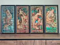 As Quatro Estações, (after) Alphonse Mucha