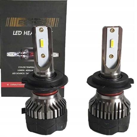 Żarówki LED H7 E5 LUX  16000 lm 96W 12V-24V CAN BUS