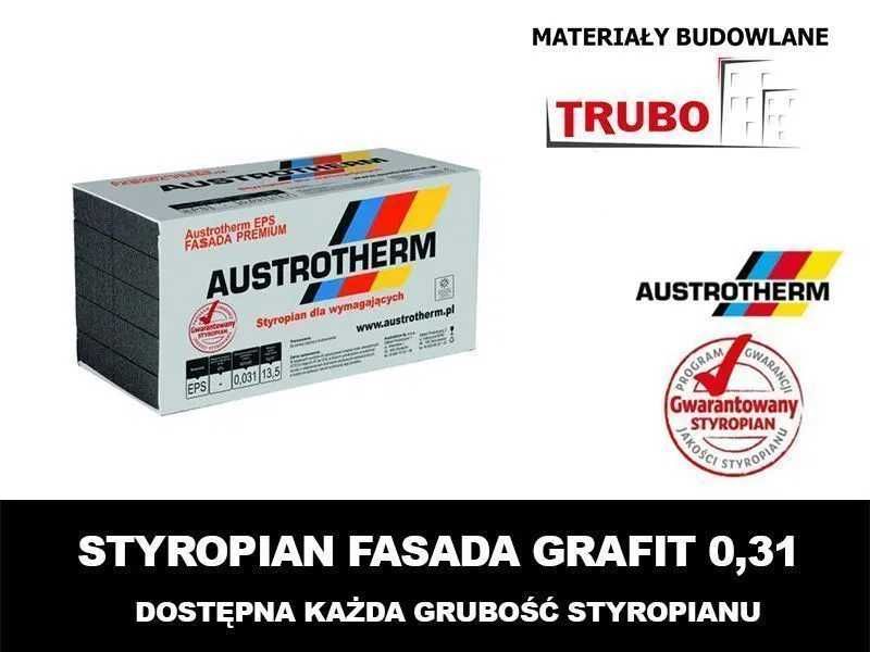 STYROPIAN AUSTROTHERM FASADA fasadowy GRAFIT 0,31 - każda grubość
